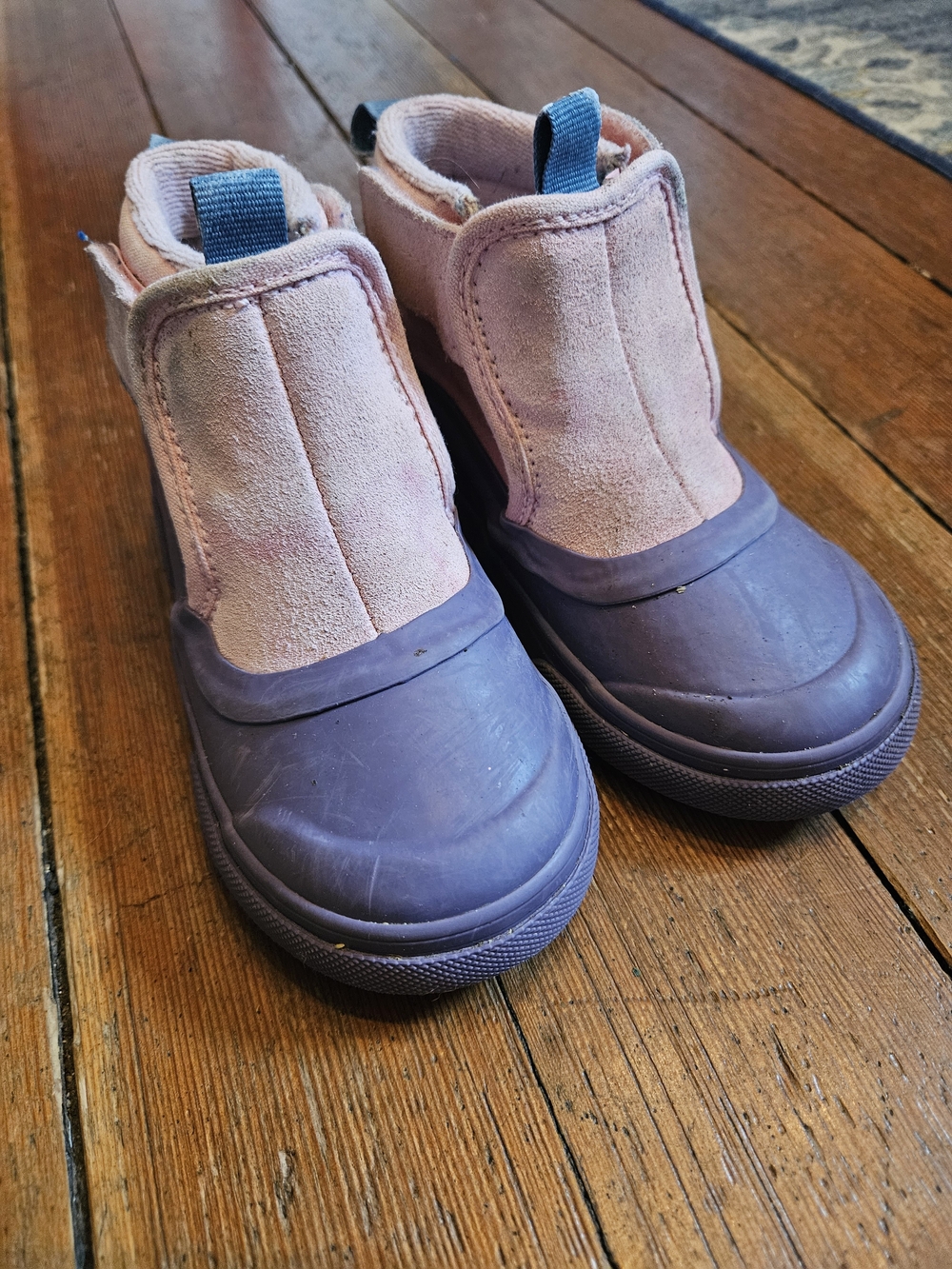 Vans Kids Pink & Purple Slip-On Waterproof Boots